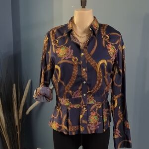 Lauren Ralph Lauren Equestrian Blouse